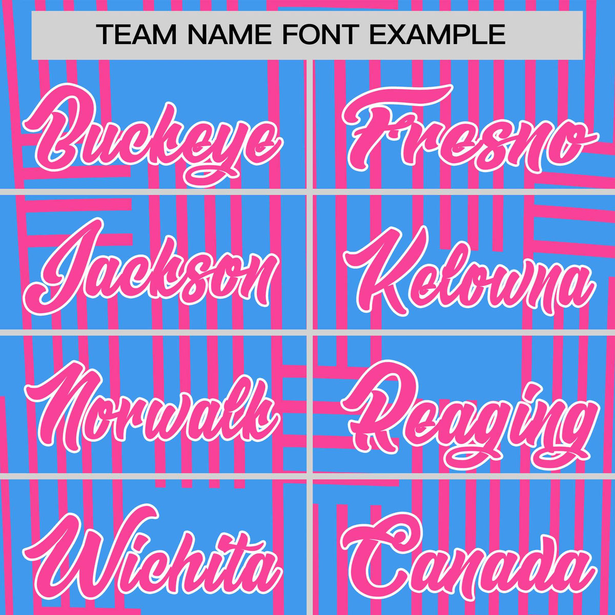 Custom Powder Blue-Pink Personalized Line Pattern Performance T-Shirt