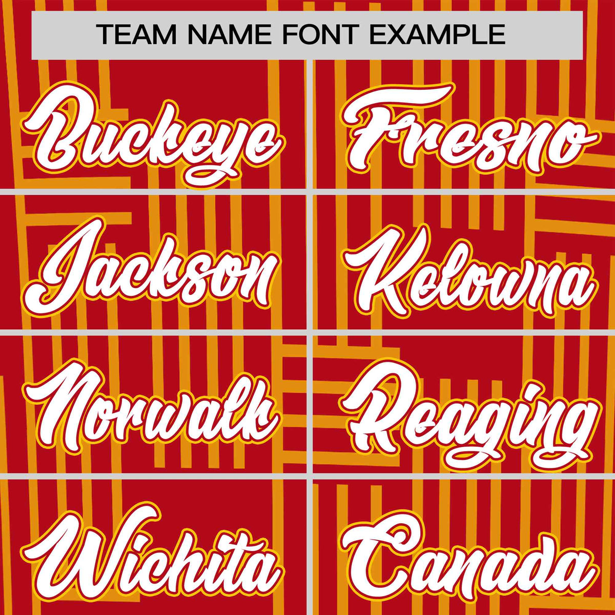 Custom Red-Gold 01 Personalized Line Pattern Performance T-Shirt