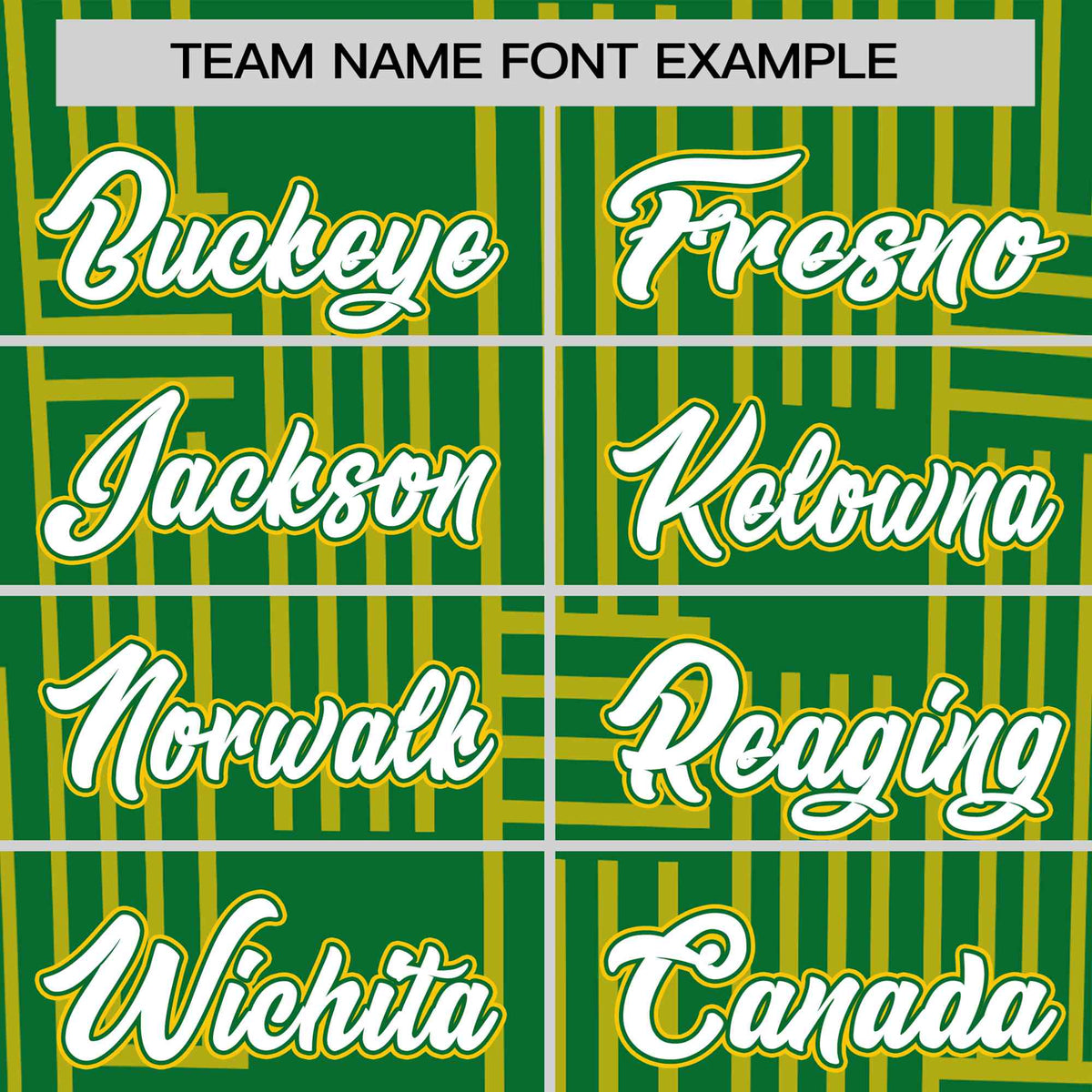 Custom Kelly Green-Gold 01 Personalized Line Pattern Performance T-Shirt