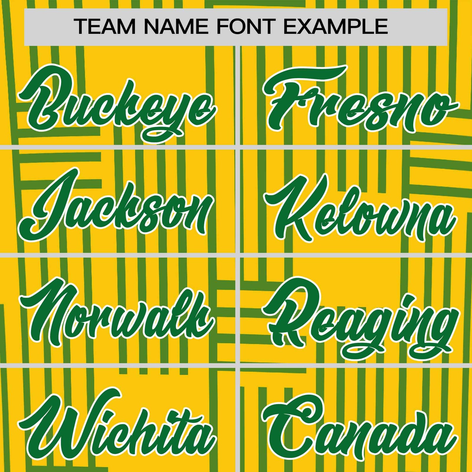 Custom Gold 01-Kelly Green Personalized Line Pattern Performance T-Shirt