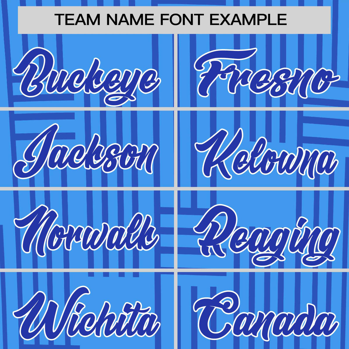 Custom Powder Blue-Royal Blue Personalized Line Pattern Performance T-Shirt