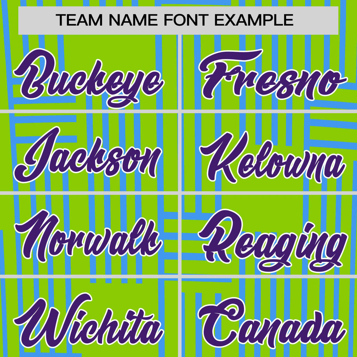 Custom Neon Green-Powder Blue Personalized Line Pattern Performance T-Shirt