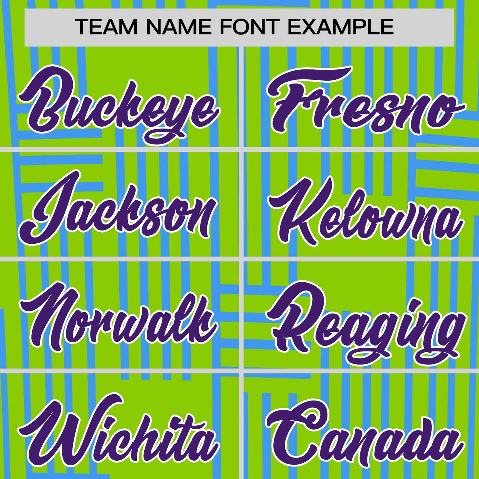 Custom Neon Green-Powder Blue Personalized Line Pattern Performance T-Shirt