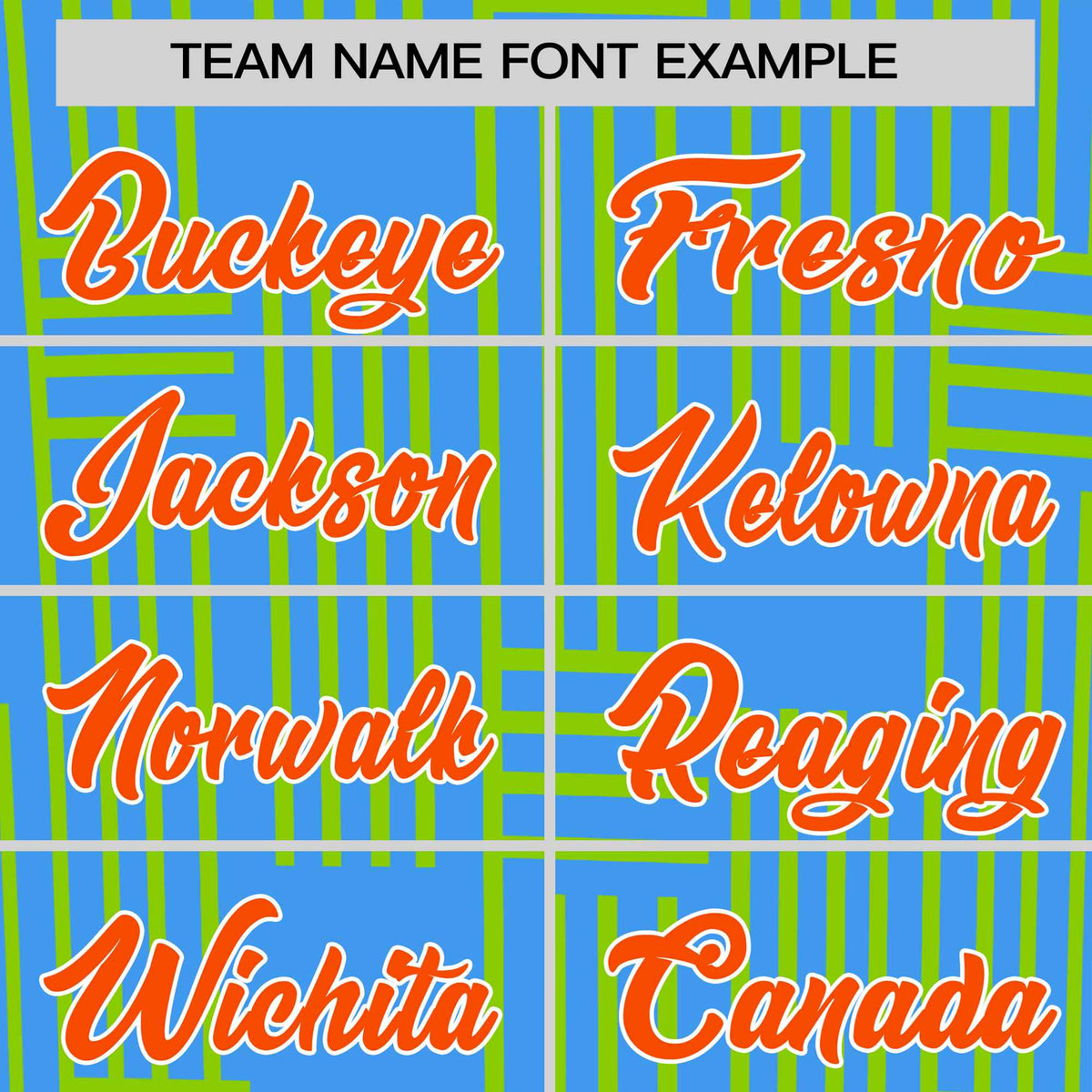 Custom Powder Blue-Neon Green Personalized Line Pattern Performance T-Shirt