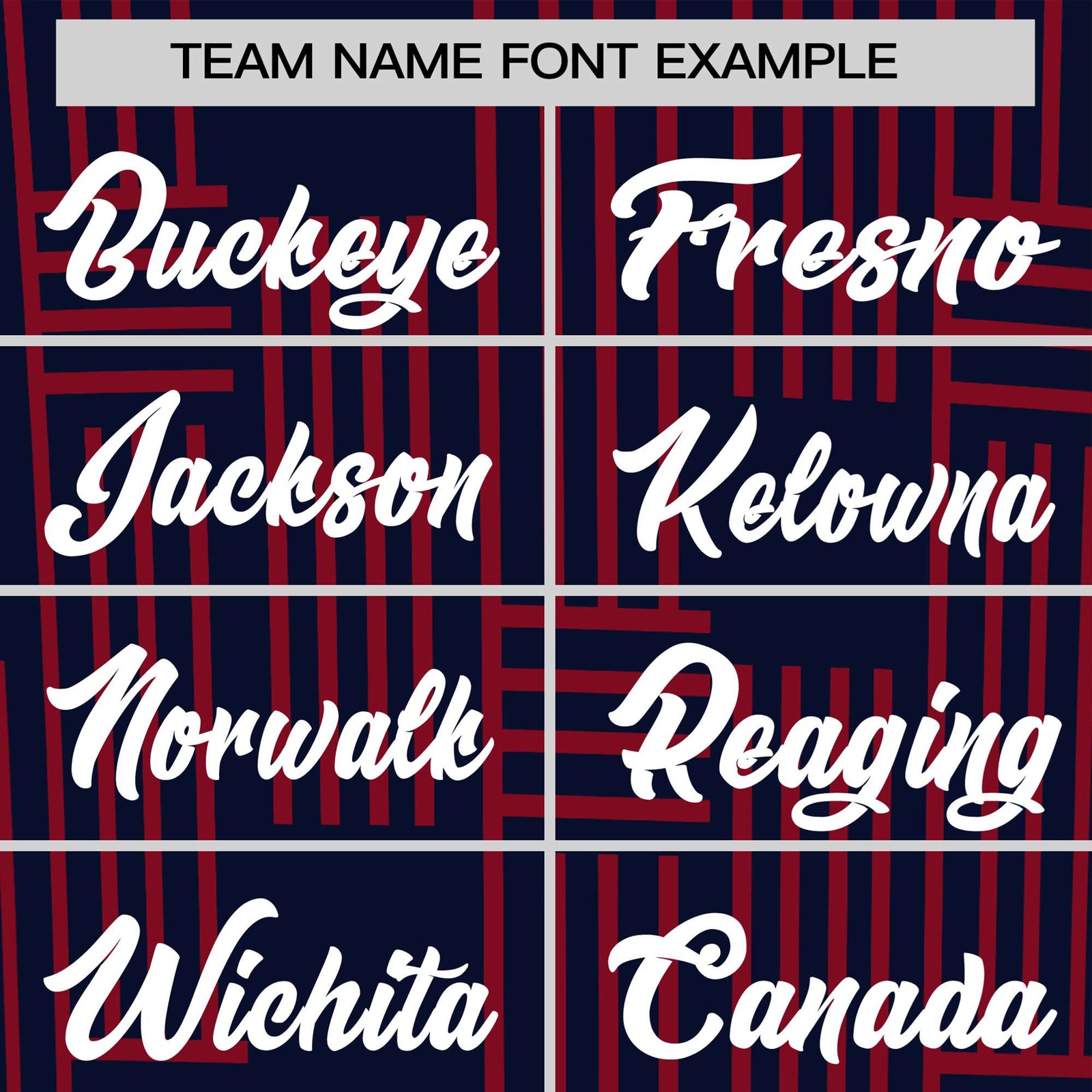 Custom Navy Red Personalized Line Pattern Performance T-Shirt