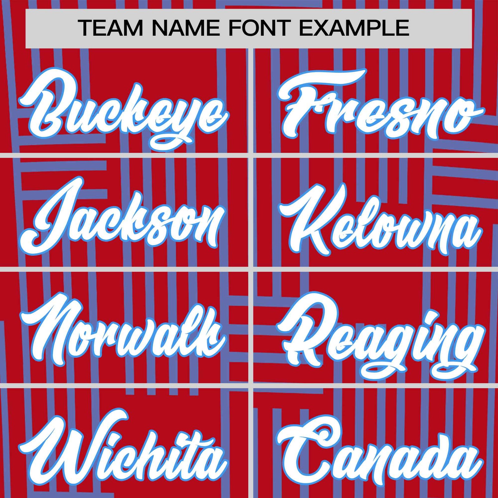 Custom Red-Powder Blue Personalized Line Pattern Performance T-Shirt