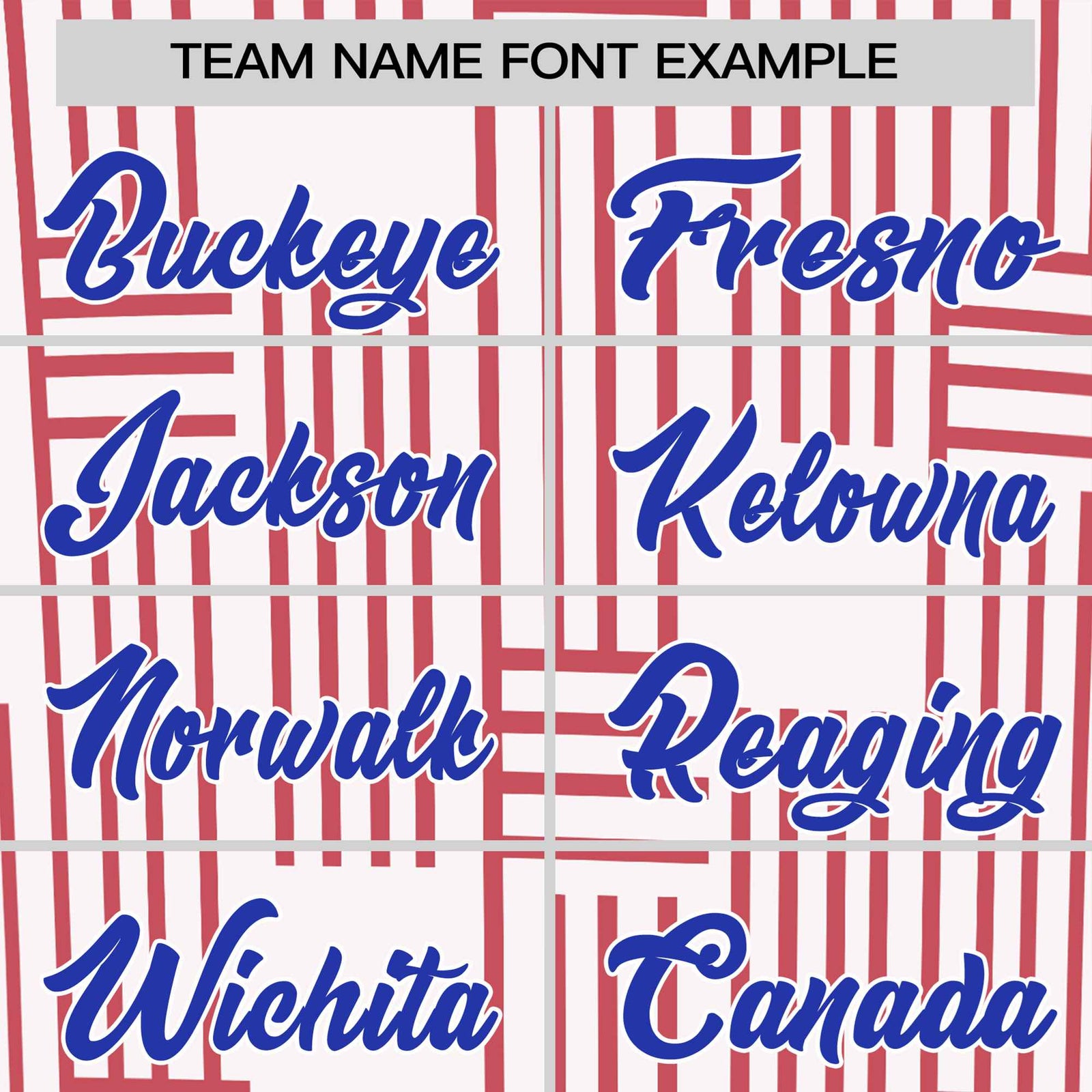 Custom White Red Personalized Line Pattern Performance T-Shirt