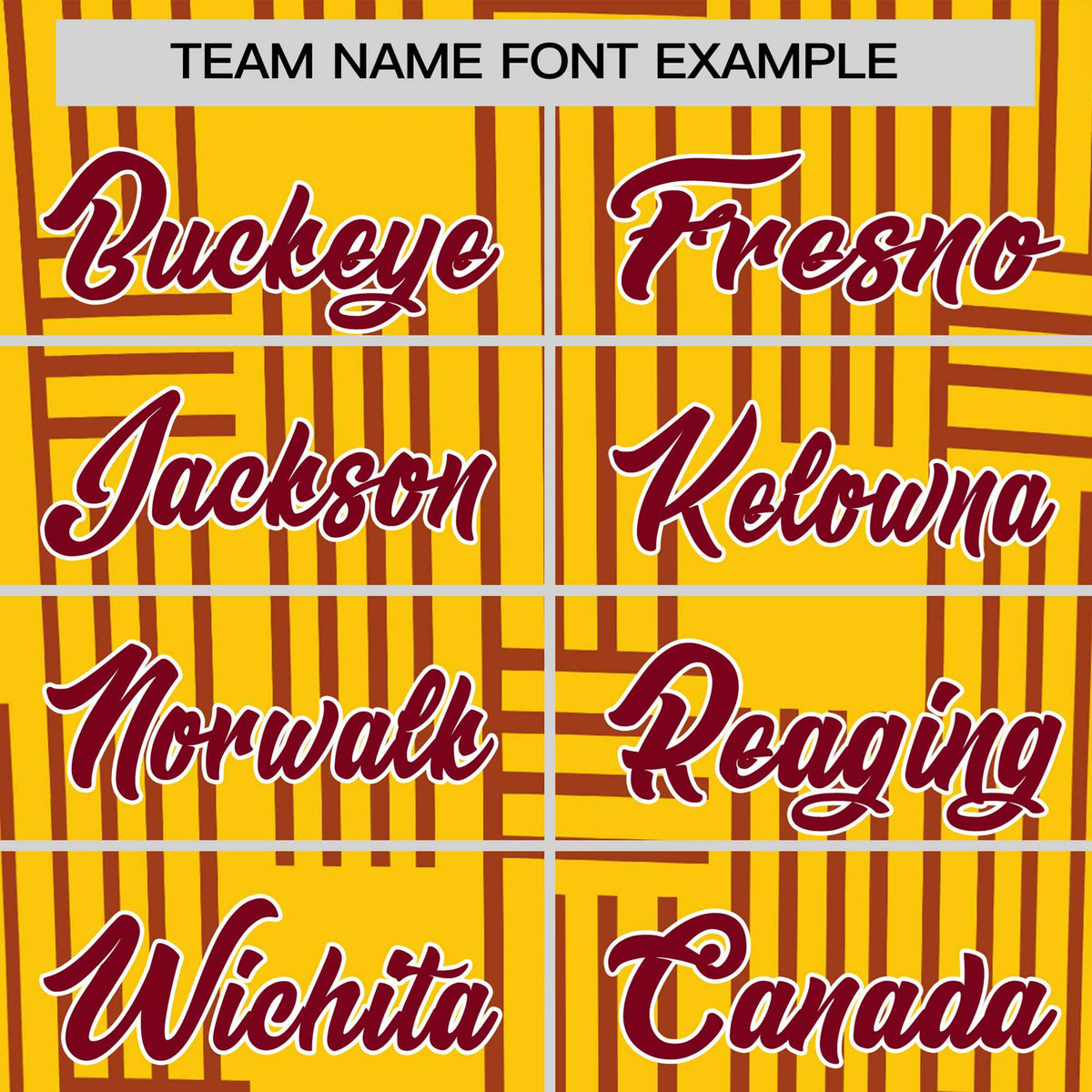 Custom Gold 01 Crimson Personalized Line Pattern Performance T-Shirt