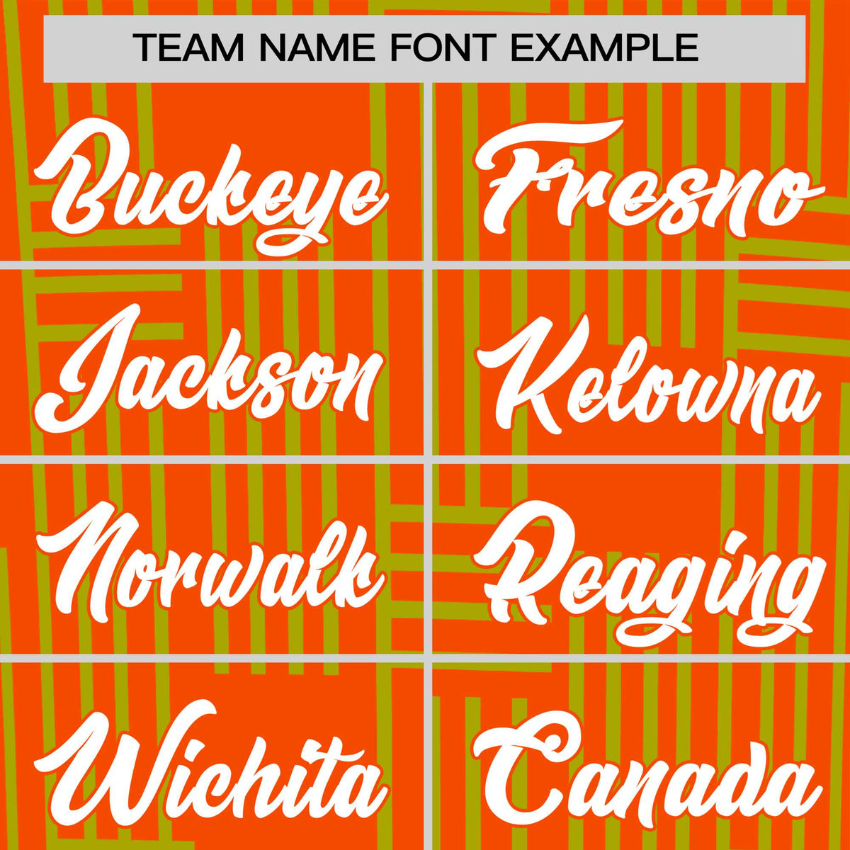 Custom Orange-Neon Green Personalized Line Pattern Performance T-Shirt