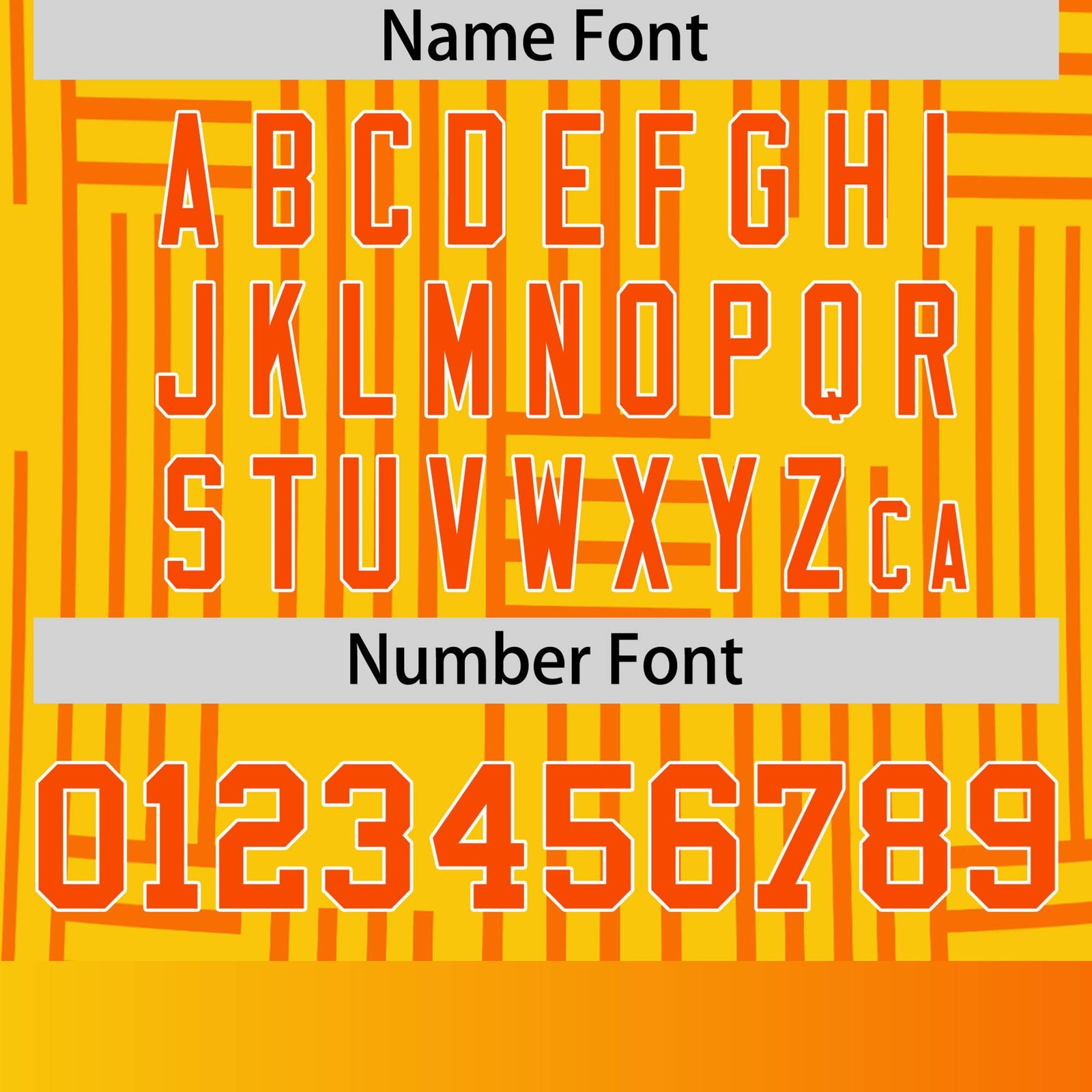 Custom Gold 01 Orange Personalized Line Pattern Performance T-Shirt