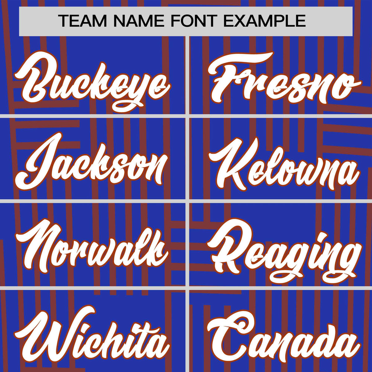 Custom Royal Blue-Texas Orange Personalized Line Pattern Performance T-Shirt
