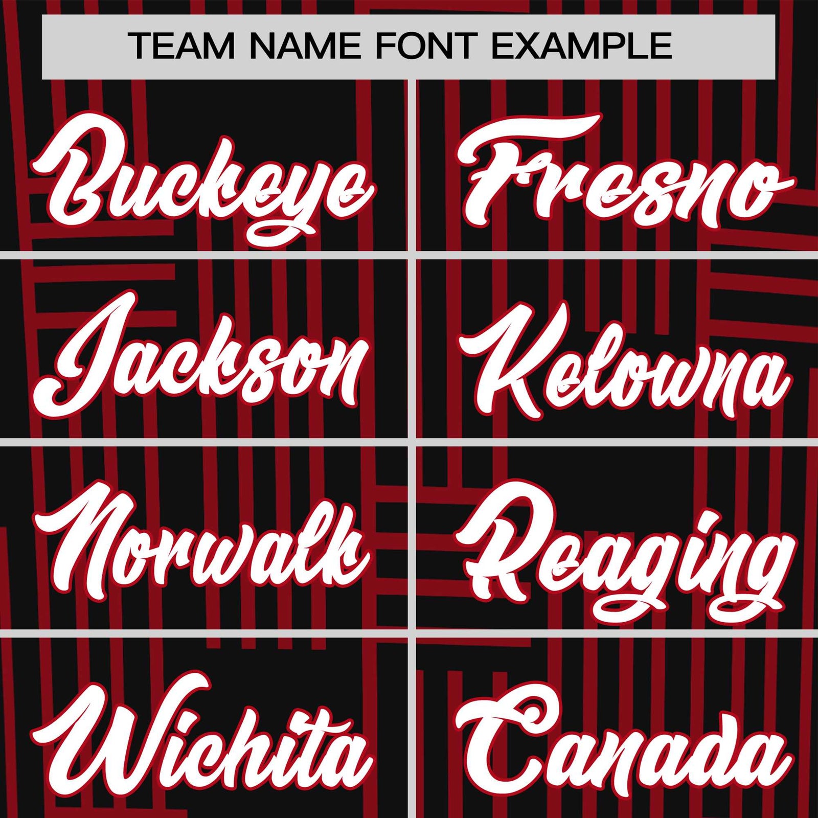 Custom Black Red Personalized Line Pattern Performance T-Shirt