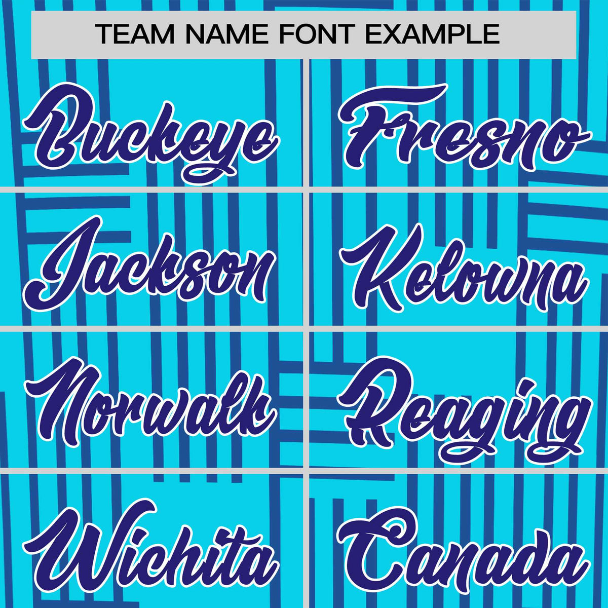 Custom Sky Blue-Purple Personalized Line Pattern Performance T-Shirt