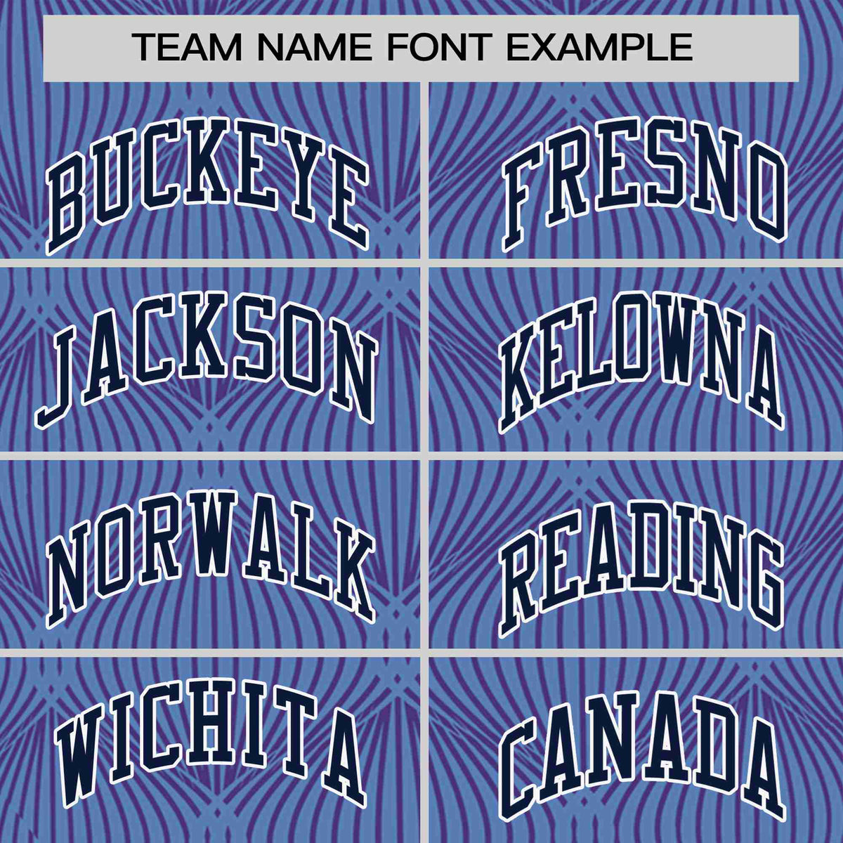 Custom Purple Personalized Line Pattern Performance T-Shirt