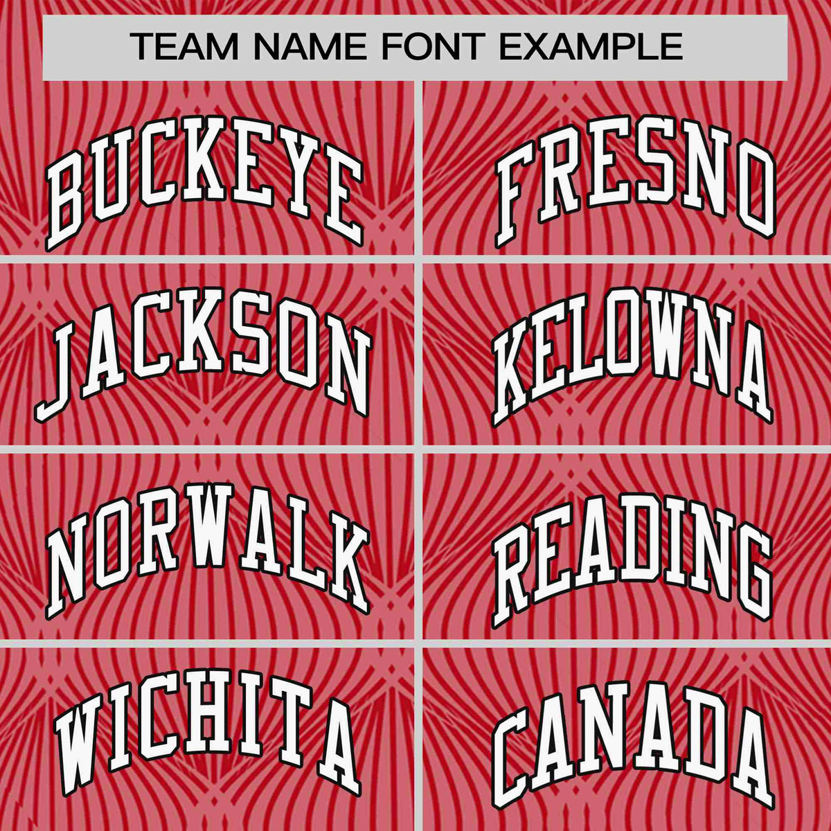 Custom Red Personalized Line Pattern Performance T-Shirt