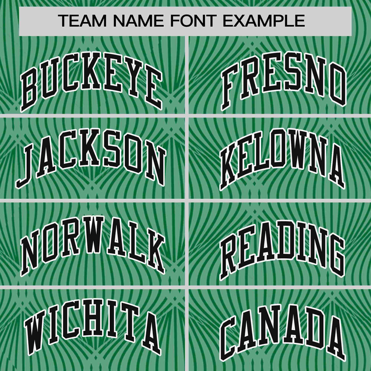 Custom Kelly Green Personalized Line Pattern Performance T-Shirt