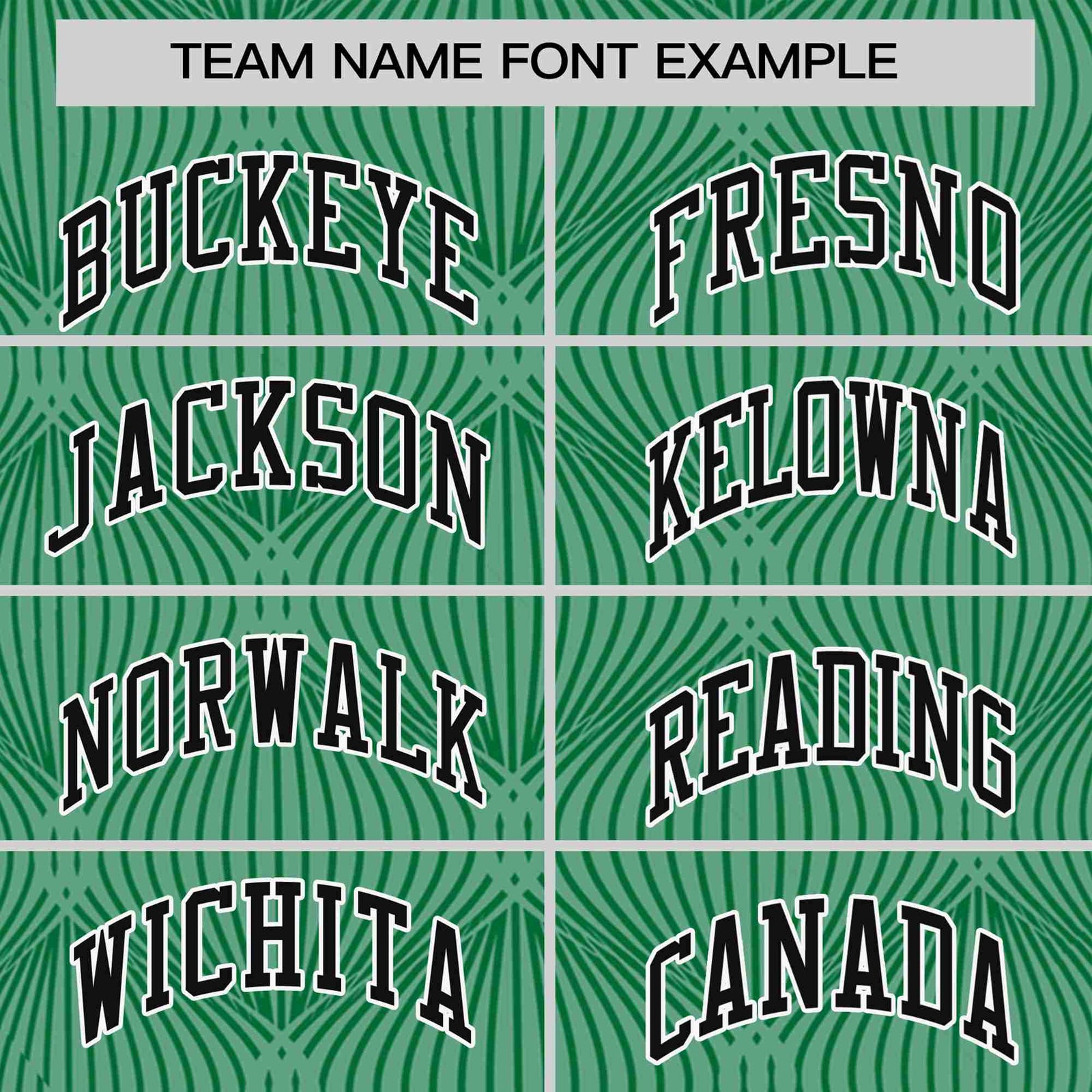 Custom Kelly Green Personalized Line Pattern Performance T-Shirt