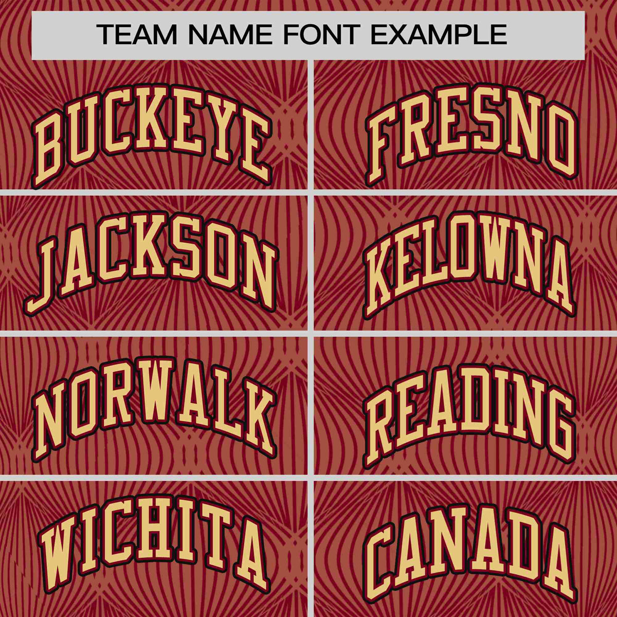 Custom Crimson Personalized Line Pattern Performance T-Shirt