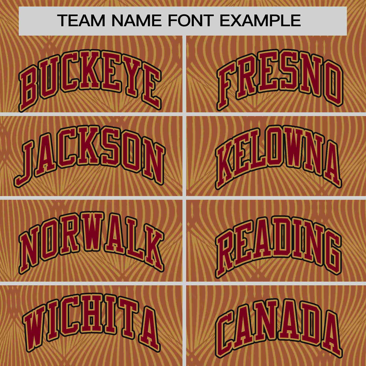 Custom Gold Personalized Line Pattern Performance T-Shirt