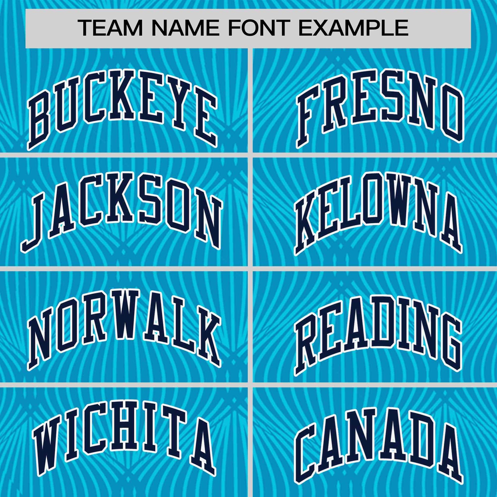 Custom Powder Blue Personalized Line Pattern Performance T-Shirt