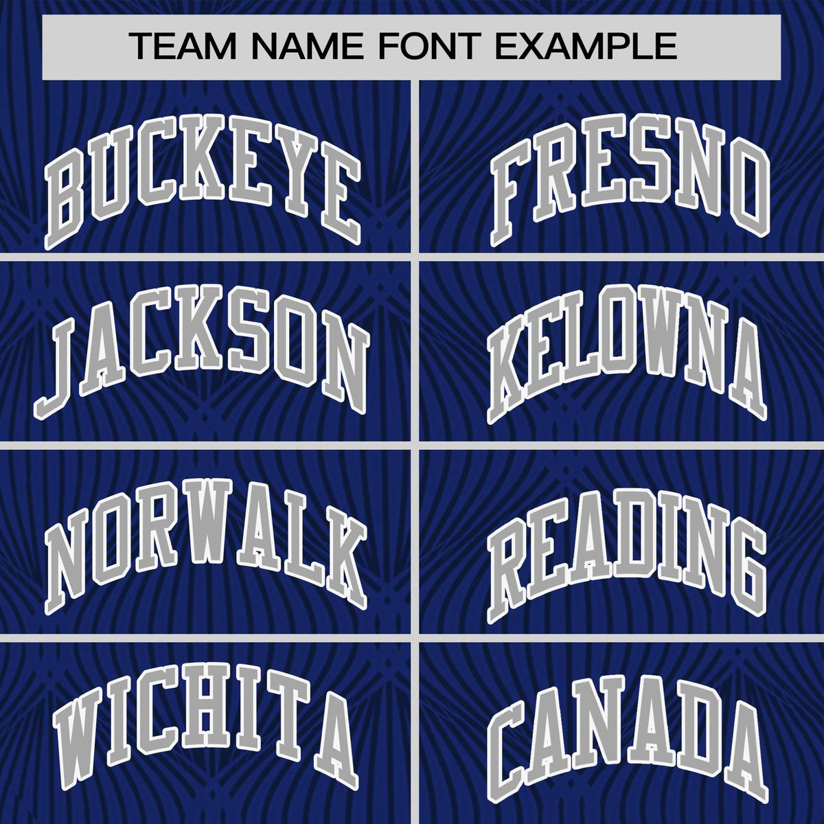 Custom Royal Blue Personalized Line Pattern Performance T-Shirt