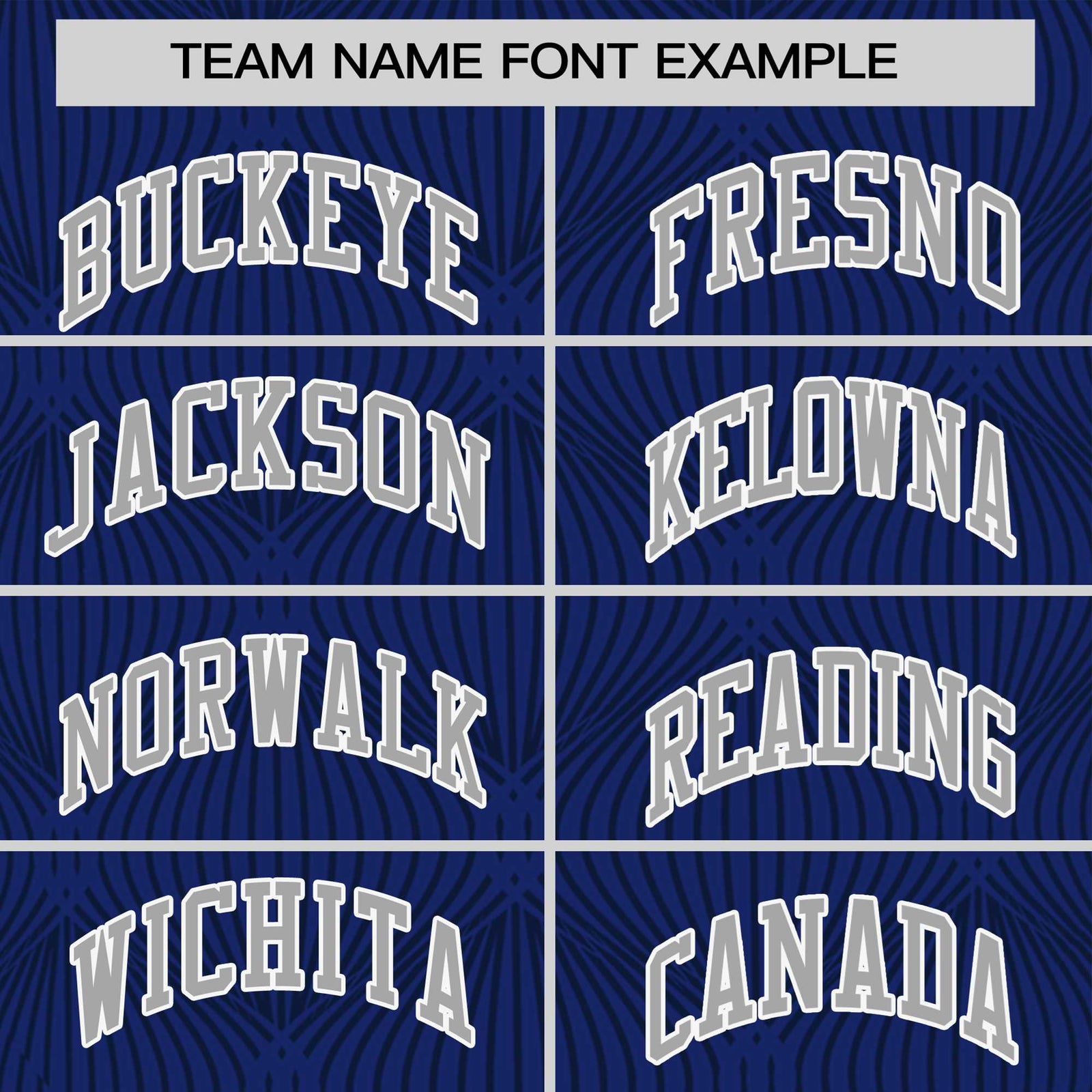 Custom Royal Blue Personalized Line Pattern Performance T-Shirt