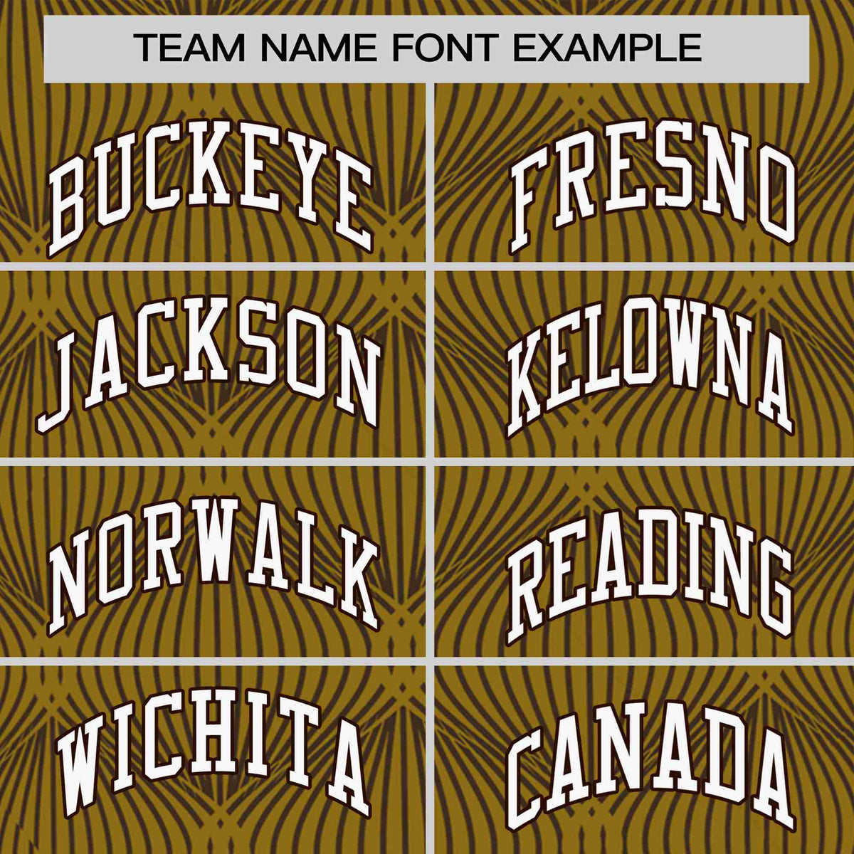 Custom Brown Personalized Line Pattern Performance T-Shirt