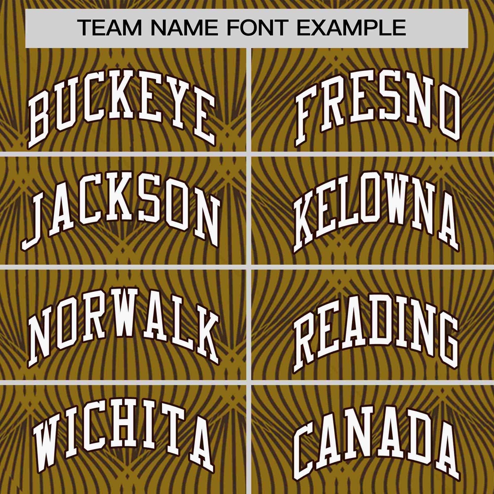 Custom Brown Personalized Line Pattern Performance T-Shirt