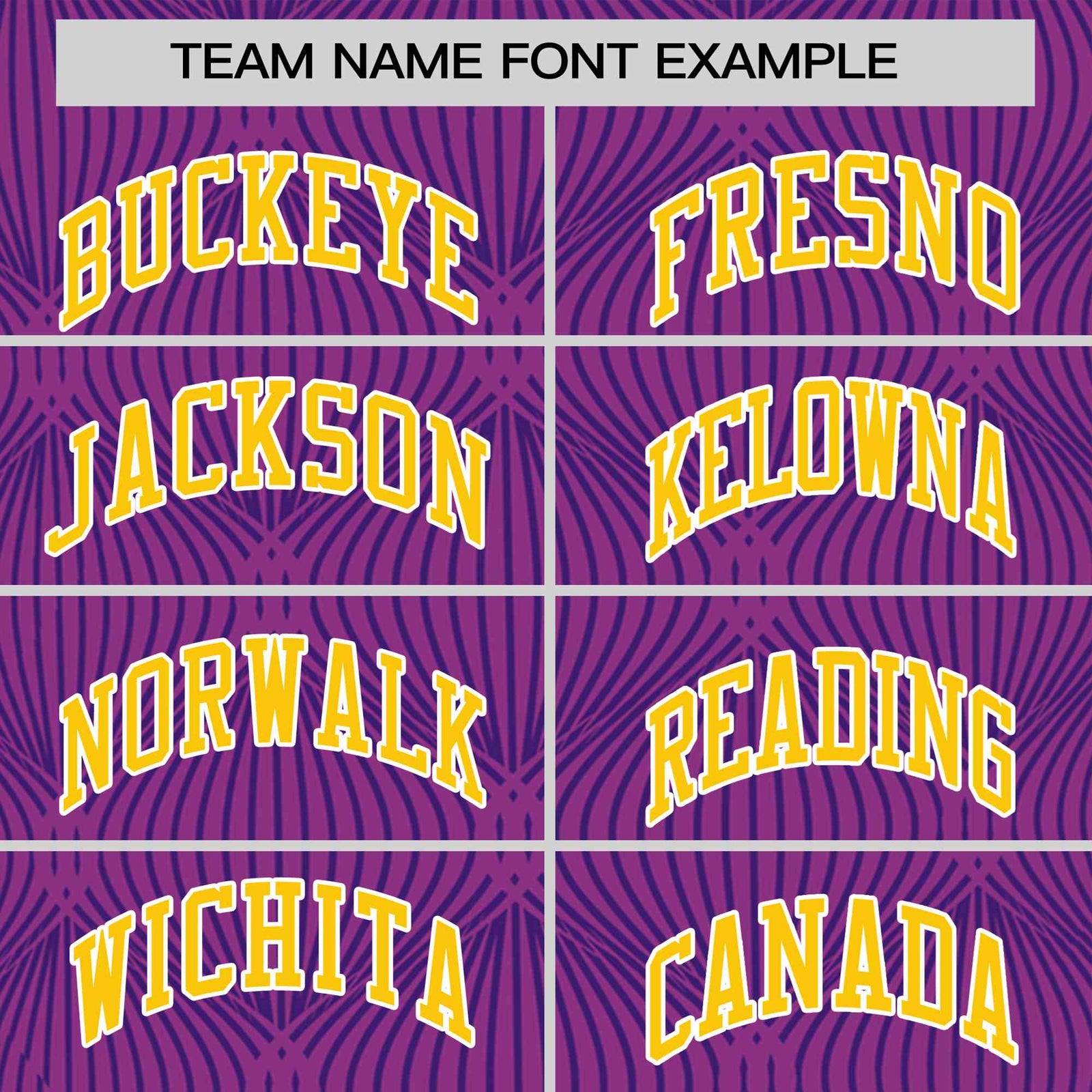 Custom Purple Personalized Line Pattern Performance T-Shirt