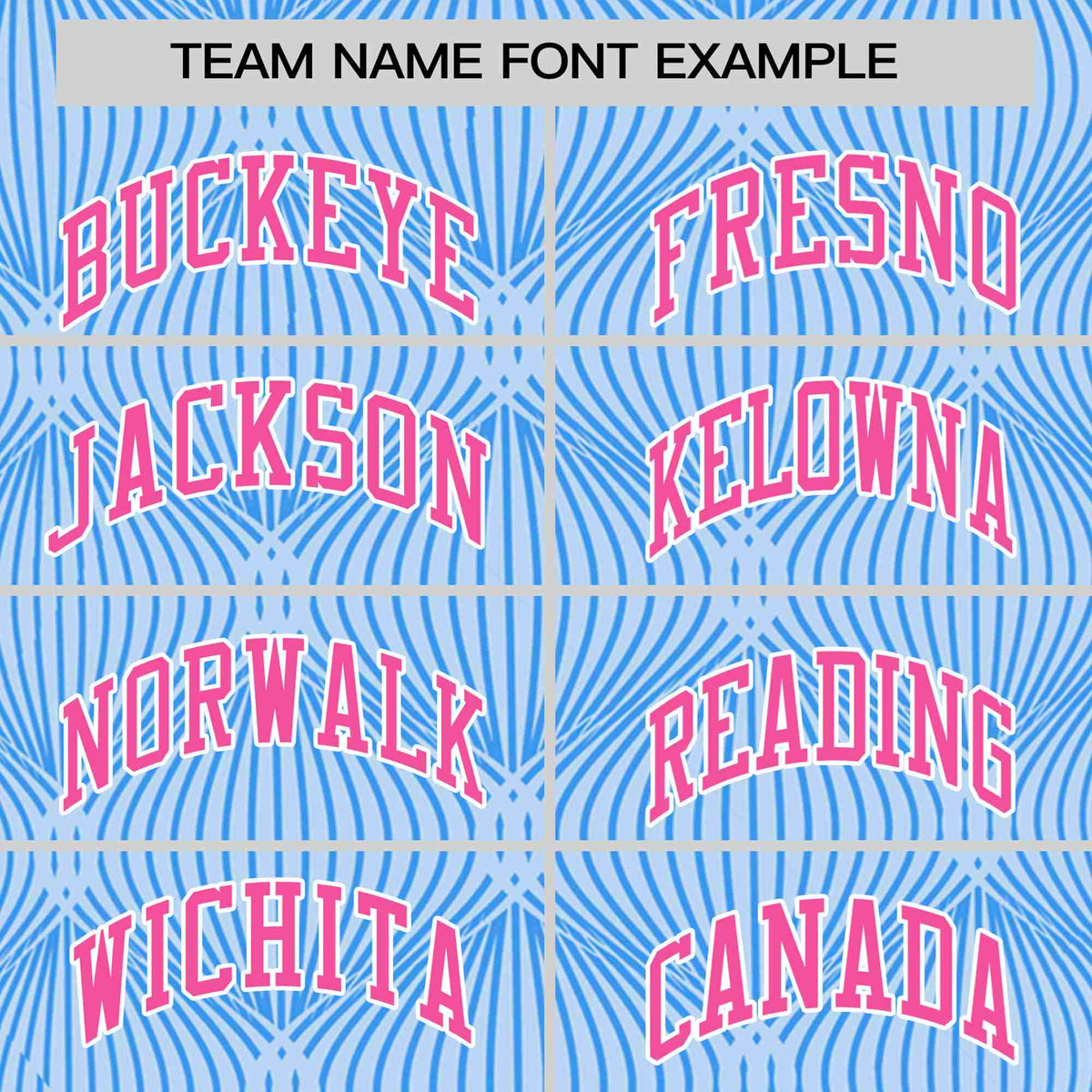 Custom Powder Blue Personalized Line Pattern Performance T-Shirt