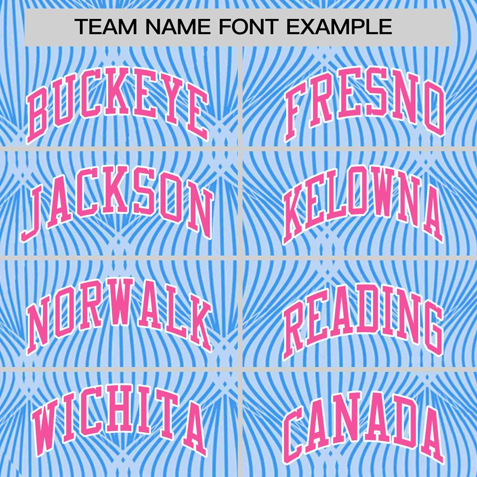 Custom Powder Blue Personalized Line Pattern Performance T-Shirt