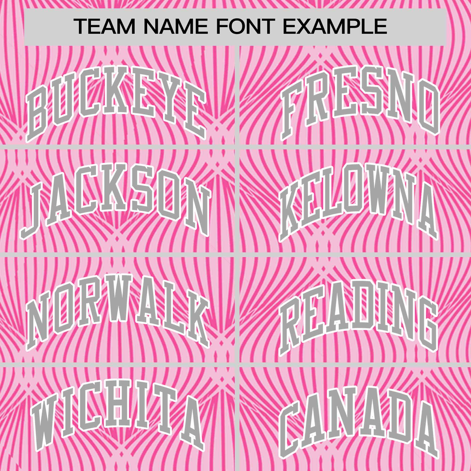 Custom Pink Personalized Line Pattern Performance T-Shirt