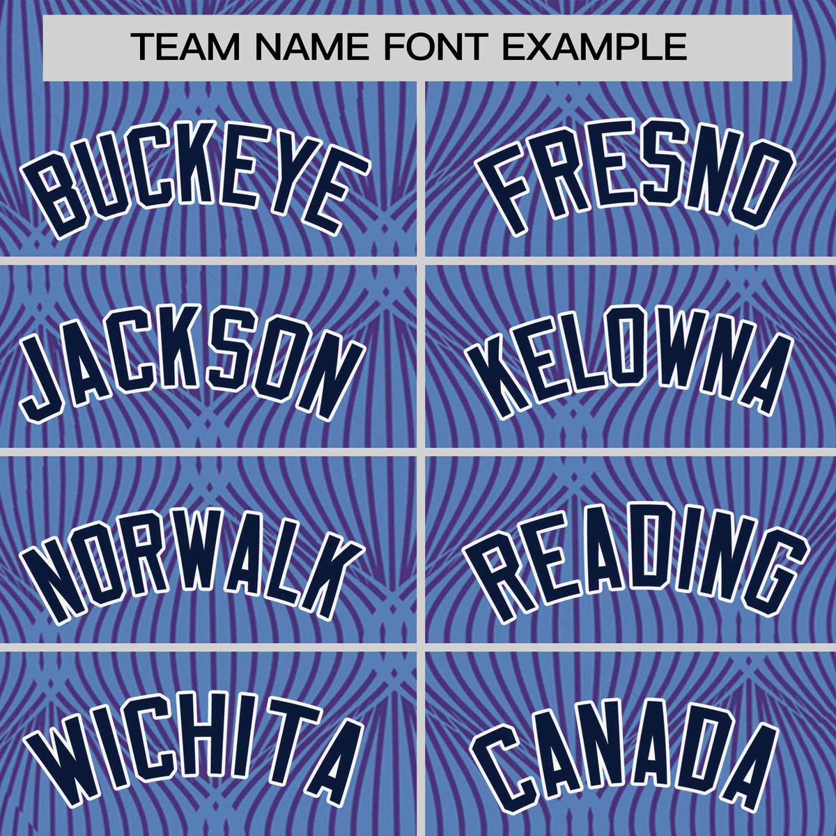 Custom Purple Personalized Line Pattern Performance T-Shirt