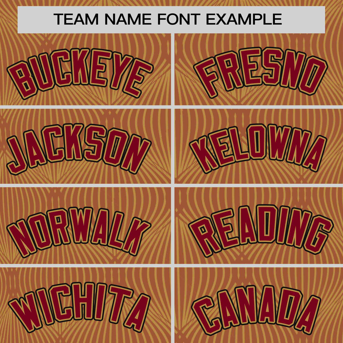 Custom Gold Personalized Line Pattern Performance T-Shirt