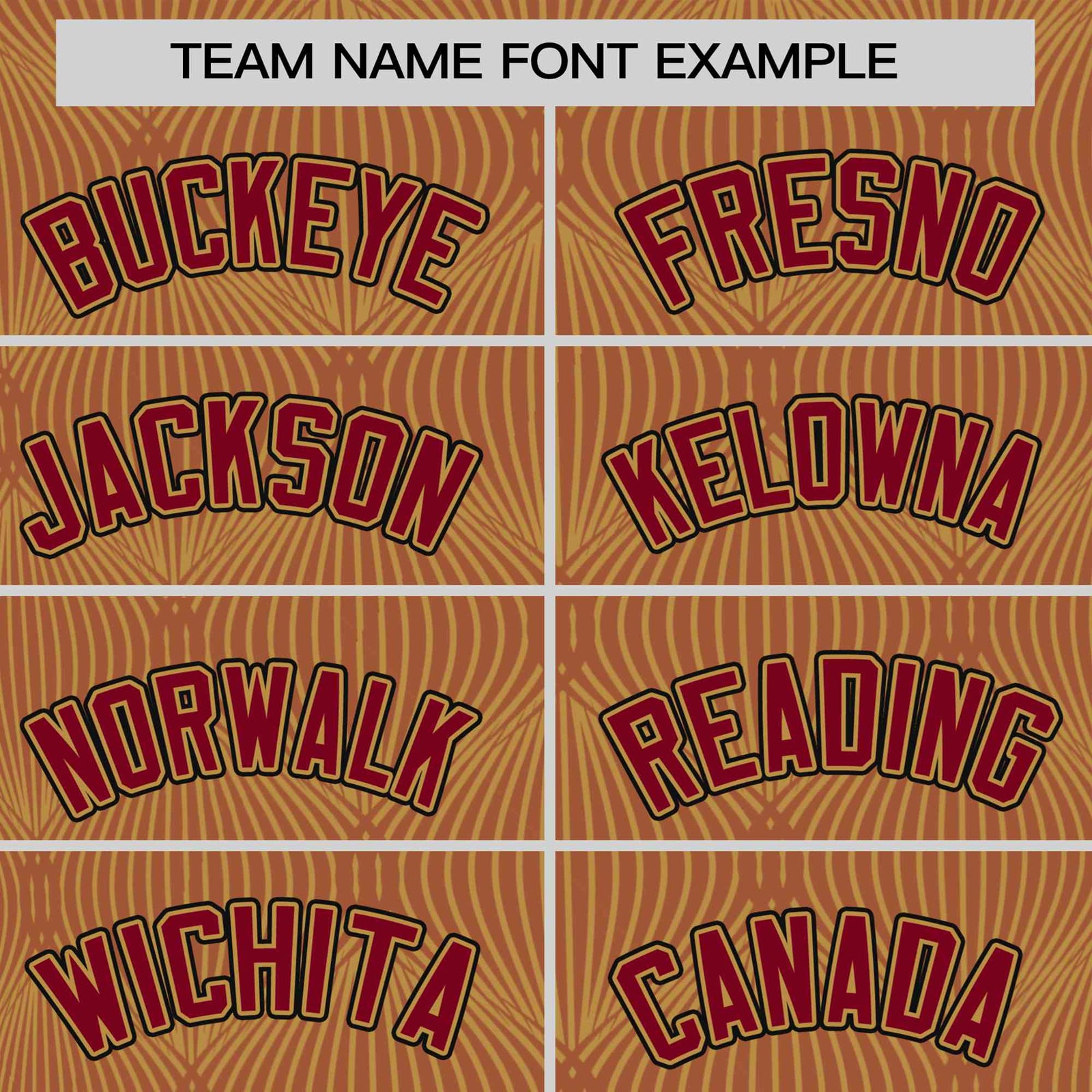 Custom Gold Personalized Line Pattern Performance T-Shirt