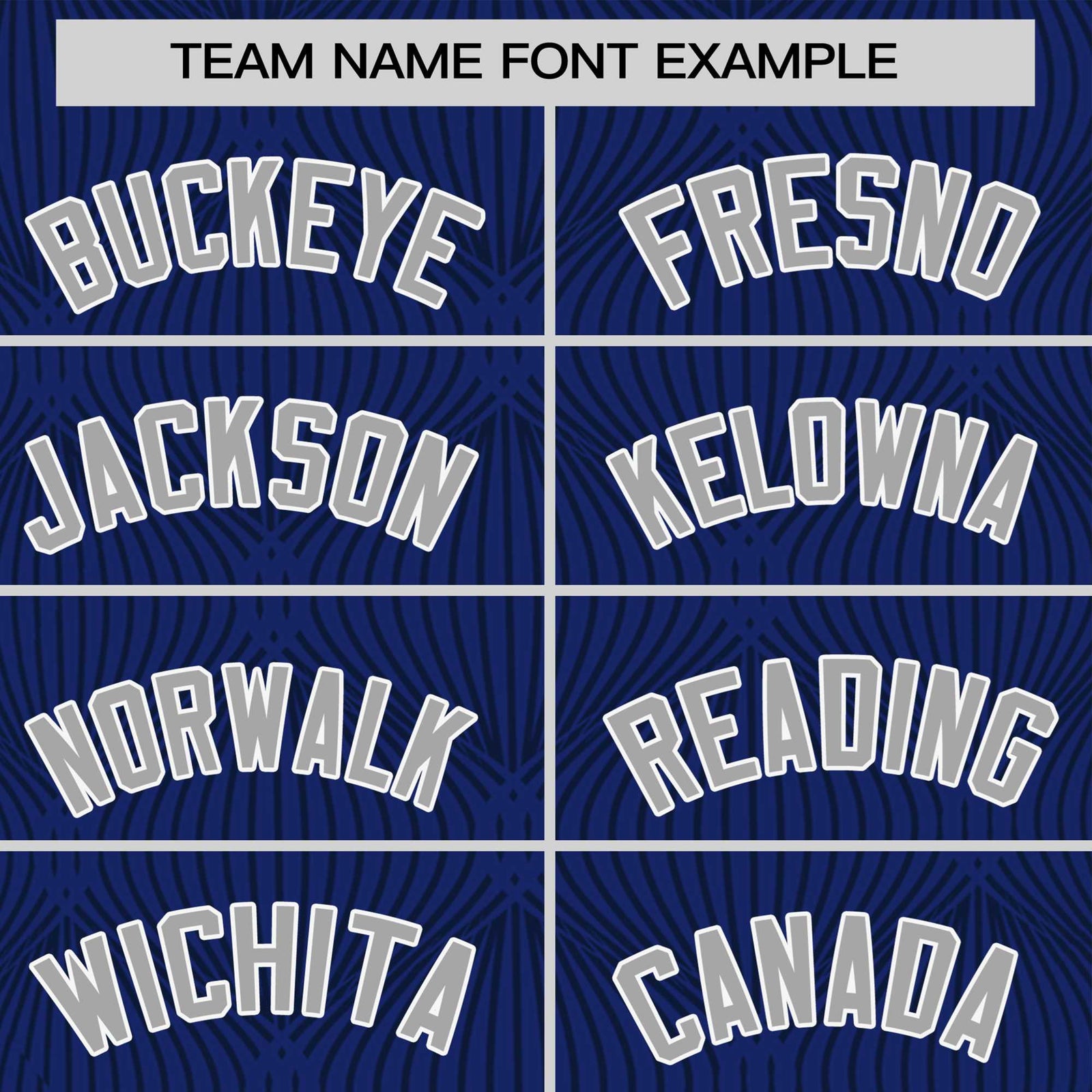 Custom Royal Blue Personalized Line Pattern Performance T-Shirt