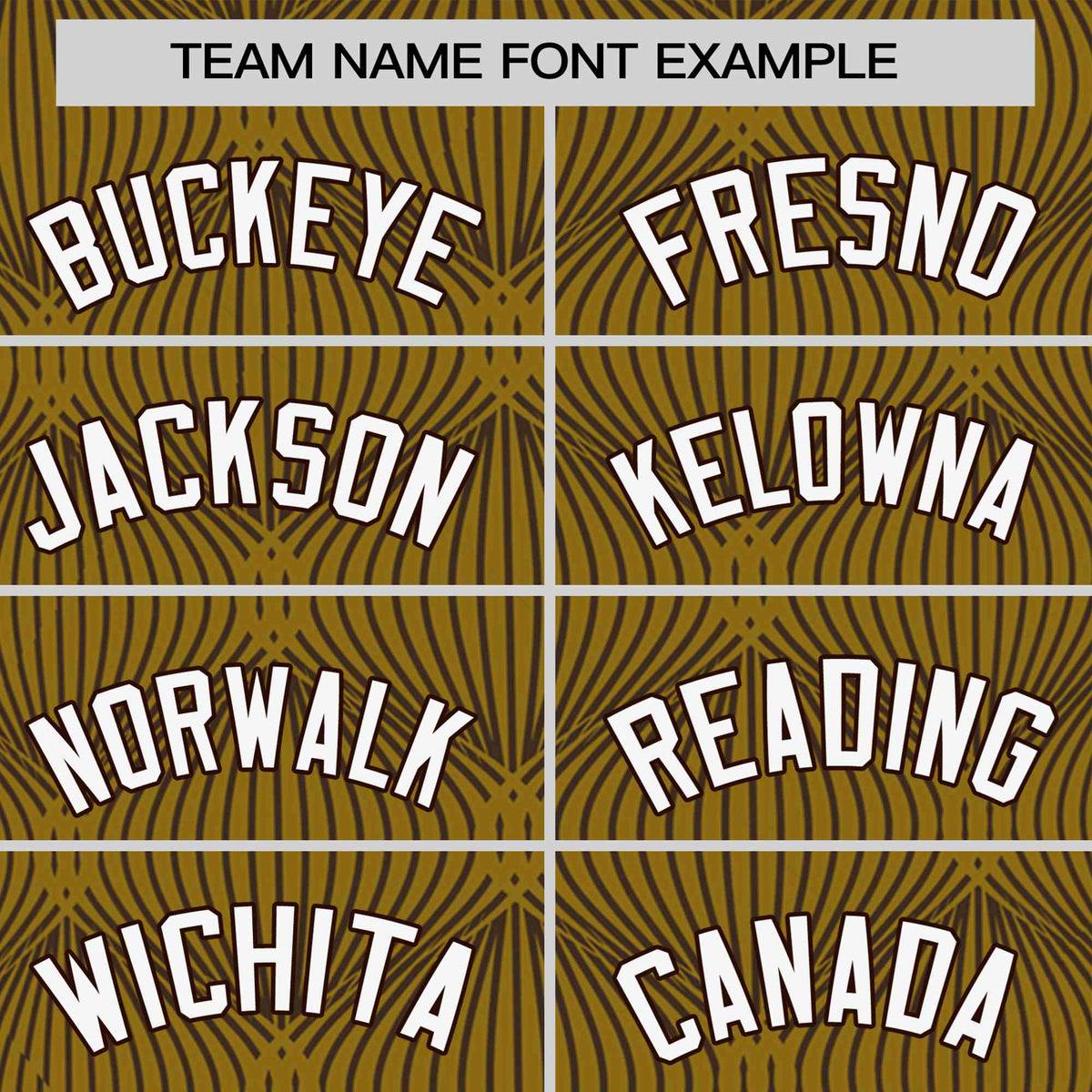 Custom Brown Personalized Line Pattern Performance T-Shirt