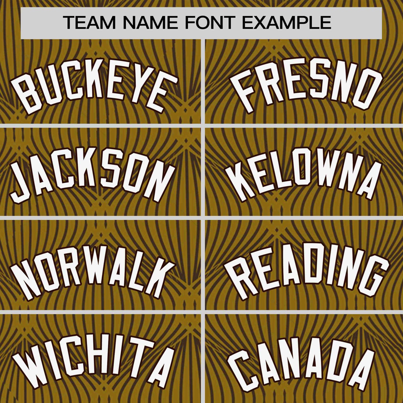 Custom Brown Personalized Line Pattern Performance T-Shirt