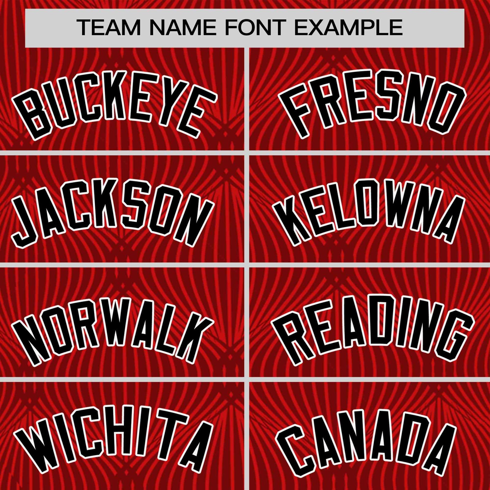 Custom Red Personalized Line Pattern Performance T-Shirt