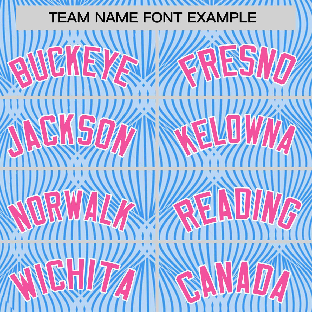 Custom Powder Blue Personalized Line Pattern Performance T-Shirt