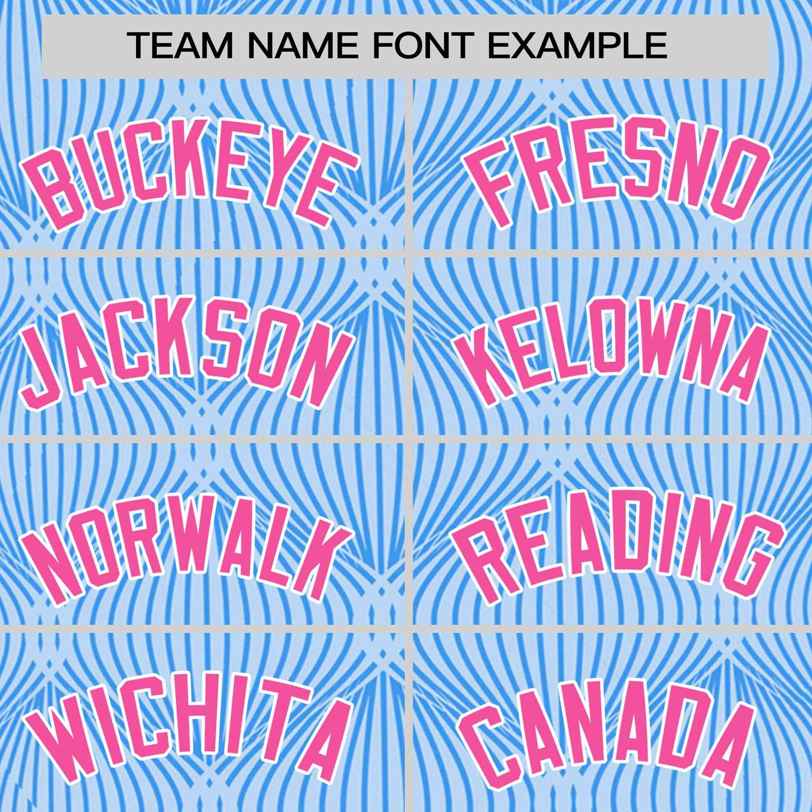 Custom Powder Blue Personalized Line Pattern Performance T-Shirt