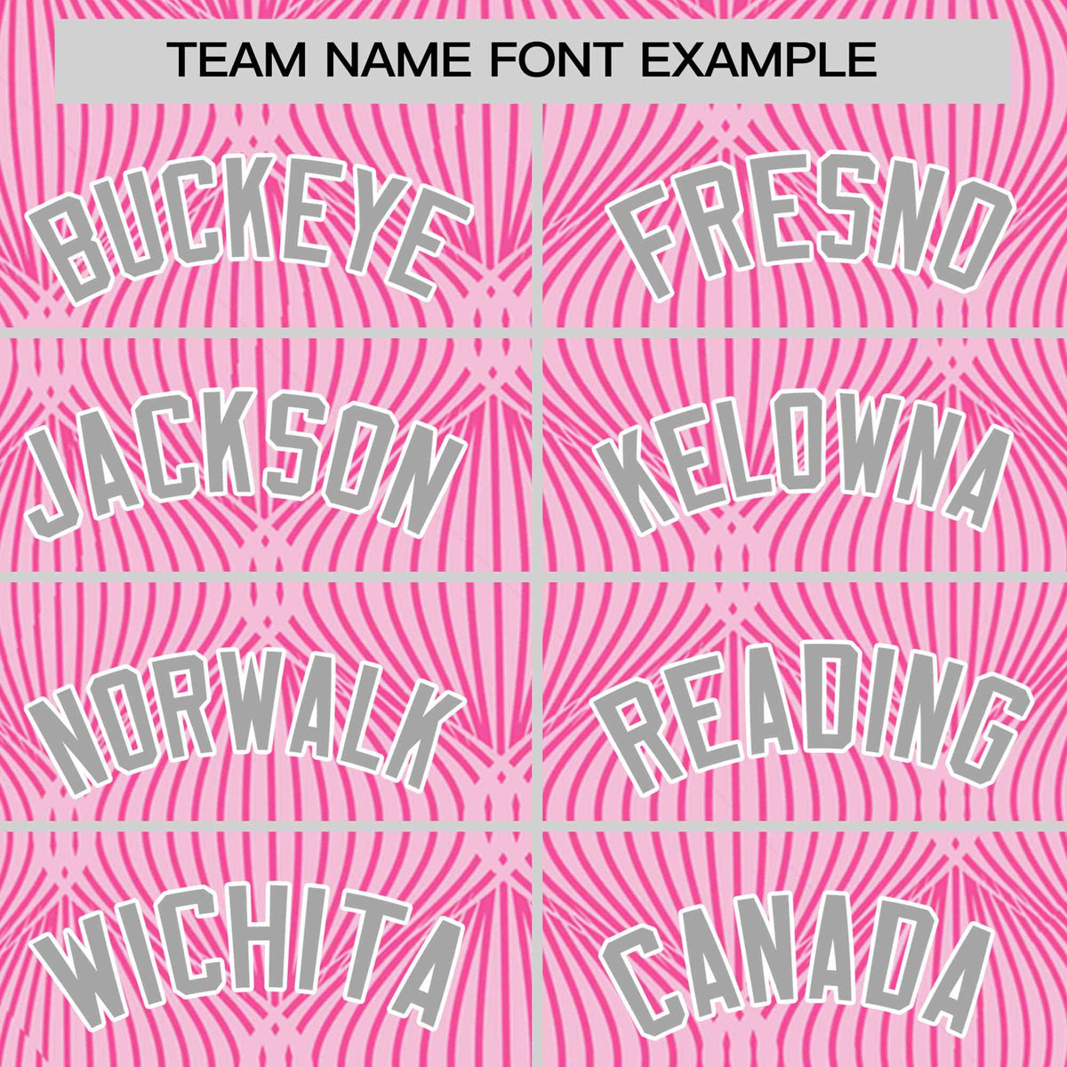 Custom Pink Personalized Line Pattern Performance T-Shirt