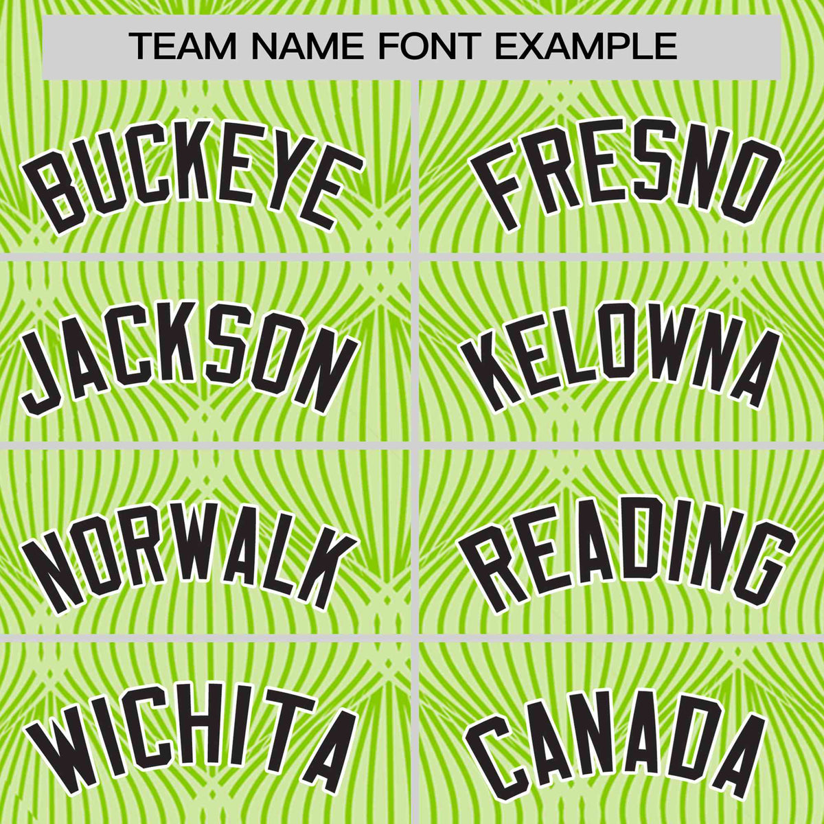 Custom Neon Green Personalized Line Pattern Performance T-Shirt