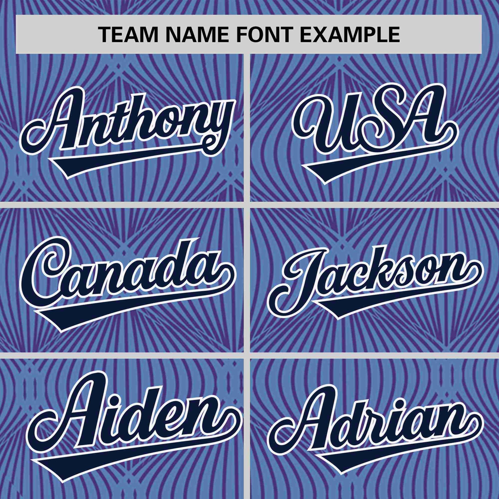 Custom Purple Personalized Line Pattern Performance T-Shirt