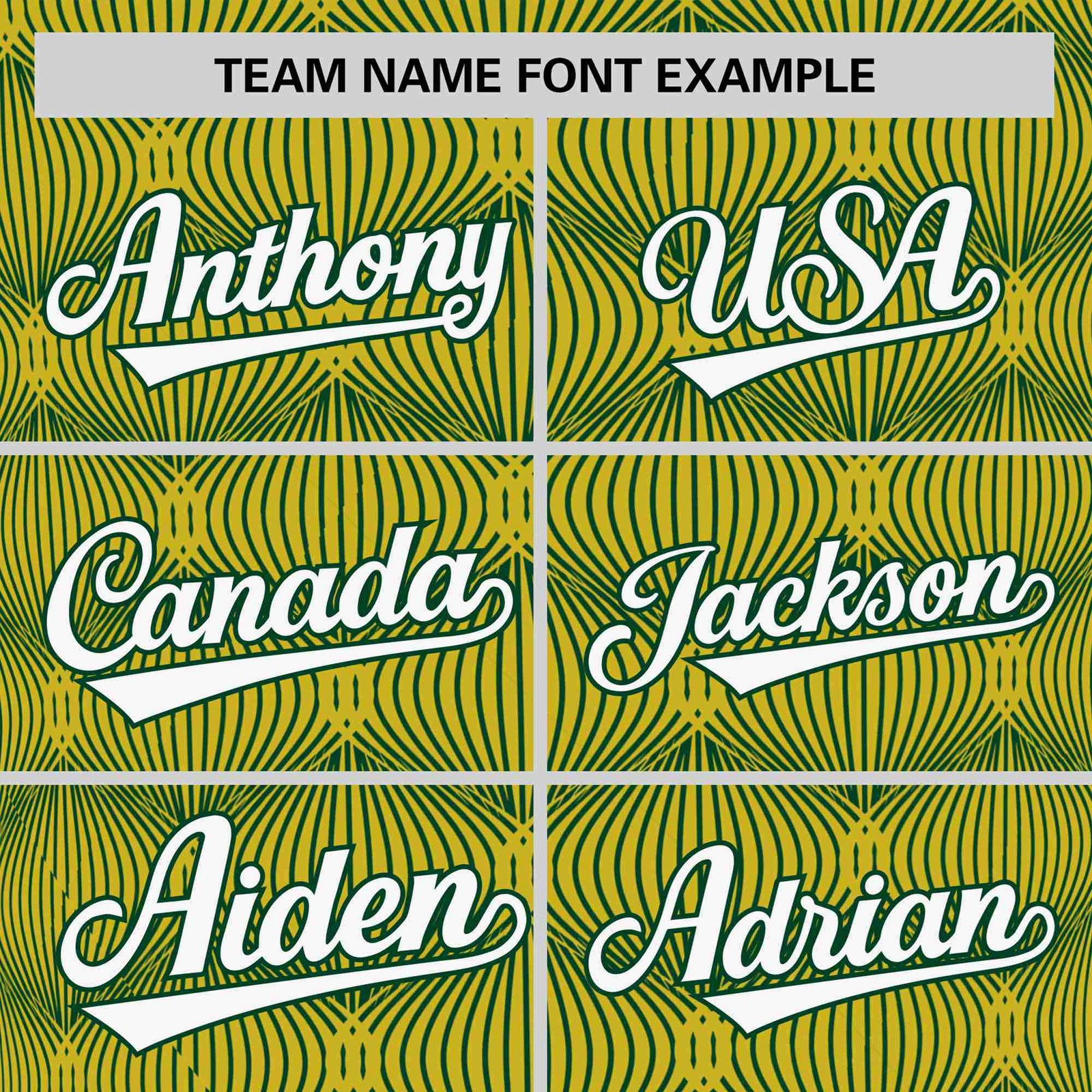 Custom Green Personalized Line Pattern Performance T-Shirt