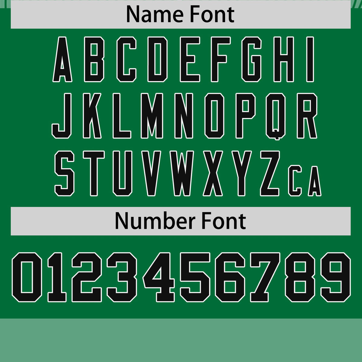 Custom Kelly Green Personalized Line Pattern Performance T-Shirt