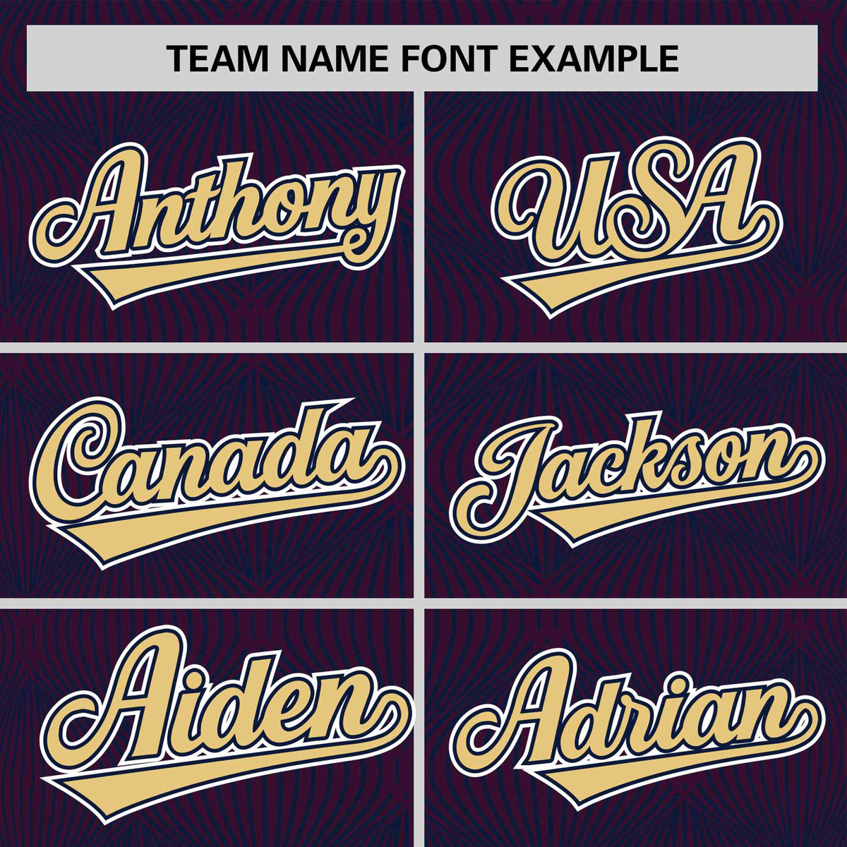 Custom Navy Personalized Line Pattern Performance T-Shirt