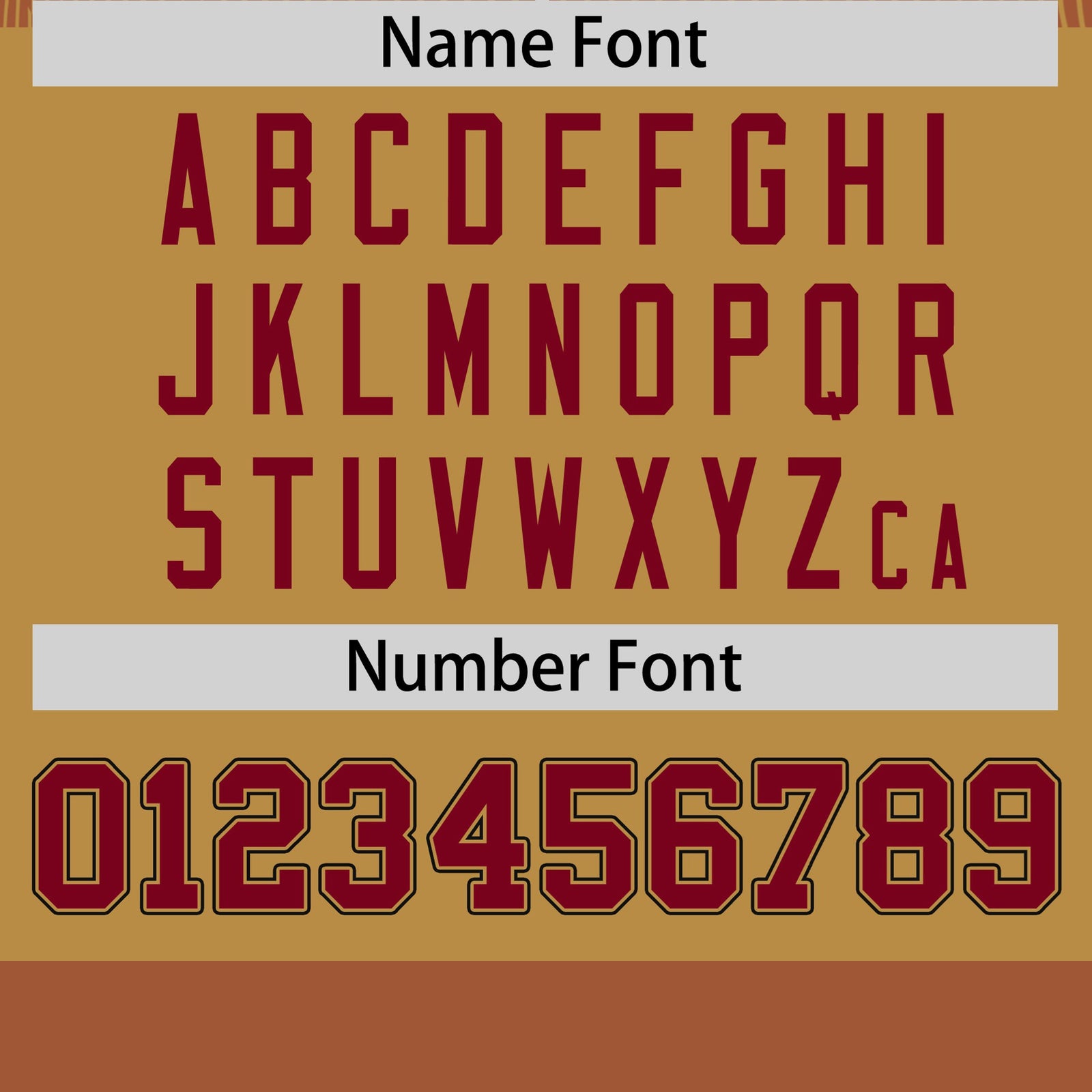 Custom Gold Personalized Line Pattern Performance T-Shirt