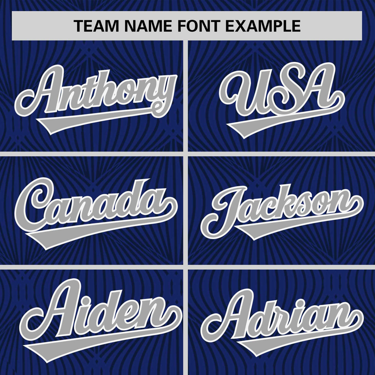 Custom Royal Blue Personalized Line Pattern Performance T-Shirt