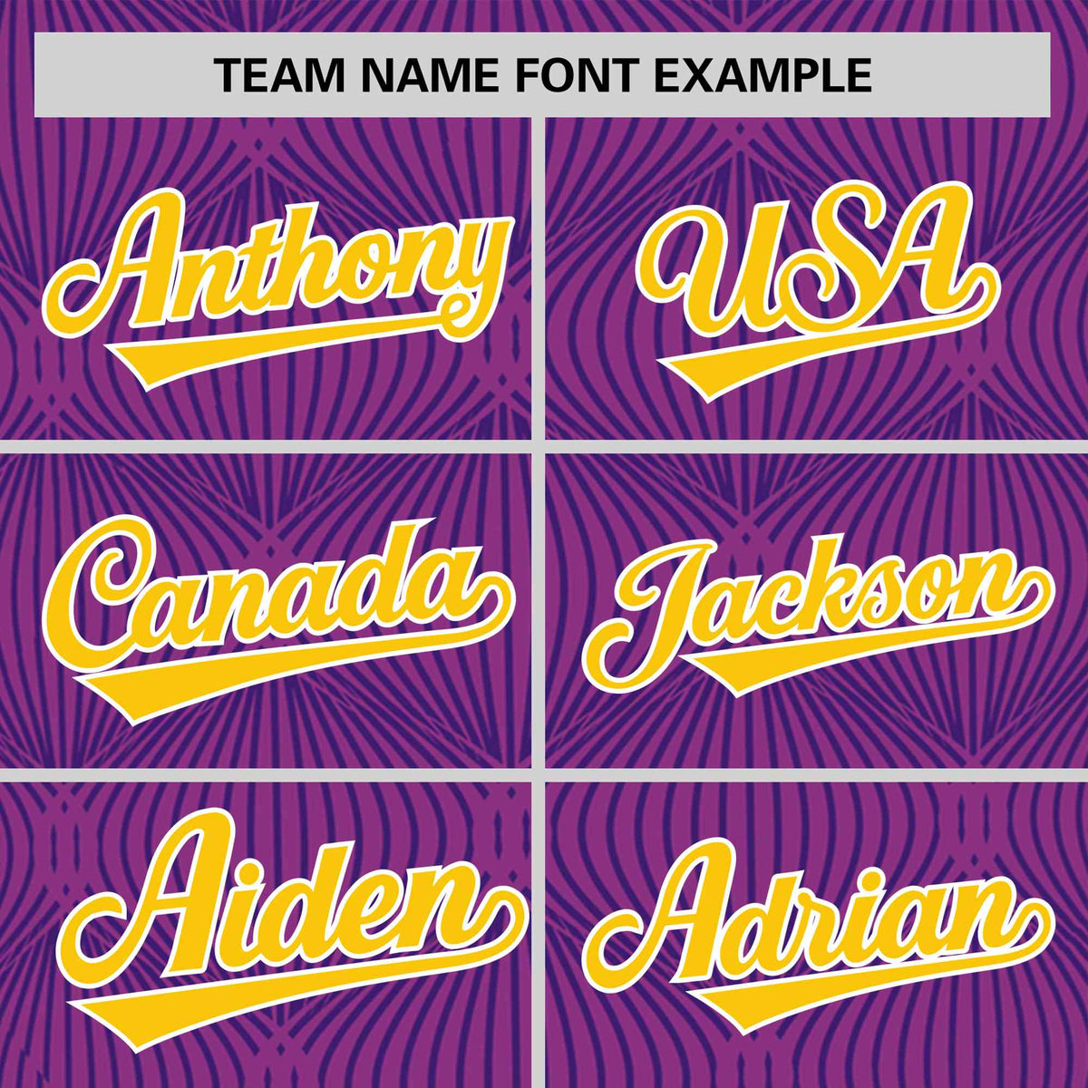 Custom Purple Personalized Line Pattern Performance T-Shirt